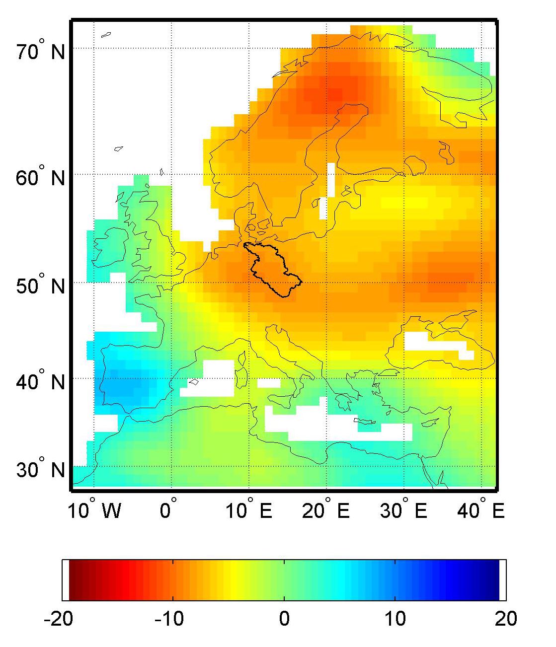Water storage variability